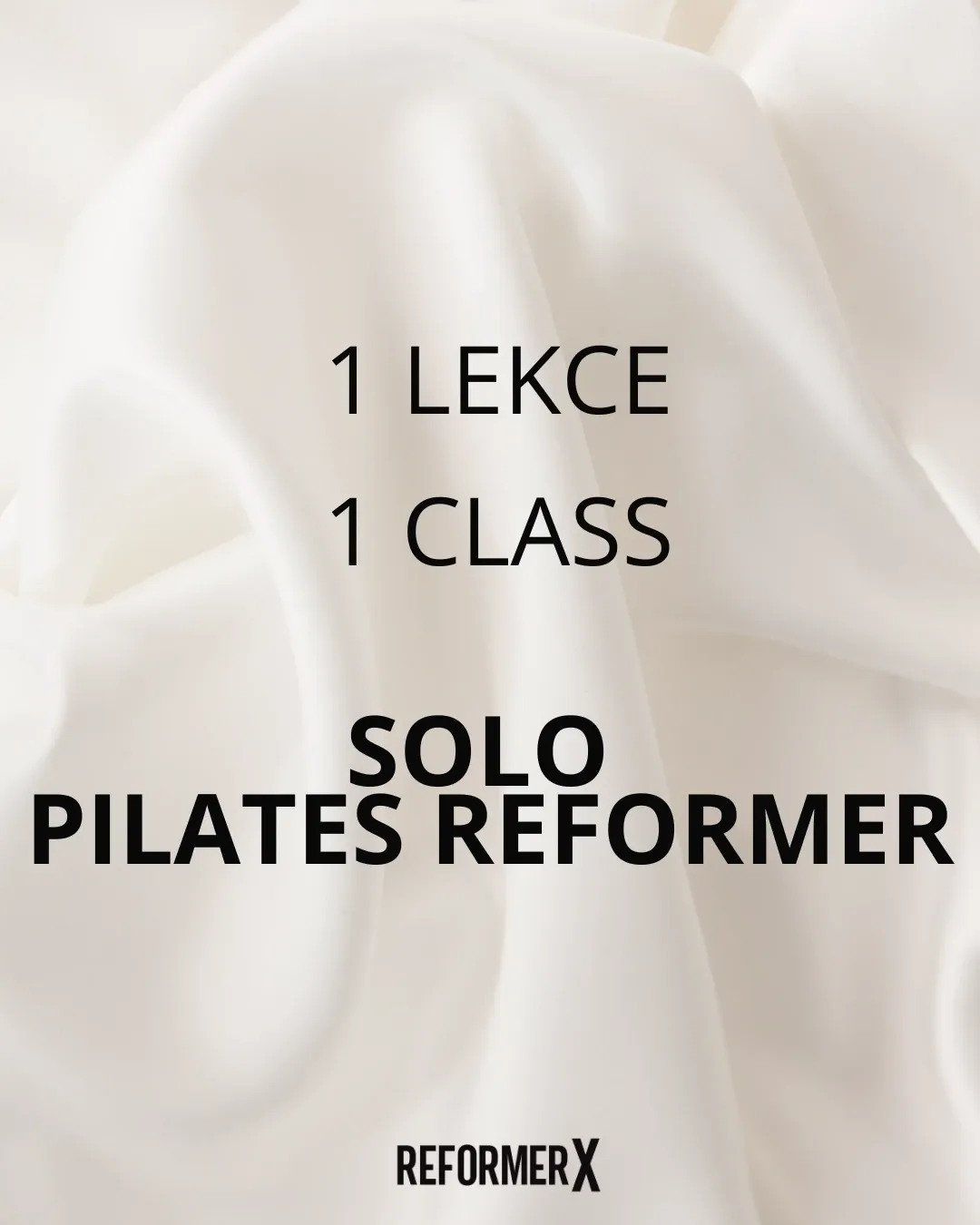 1 Solo Pilates Reformer session