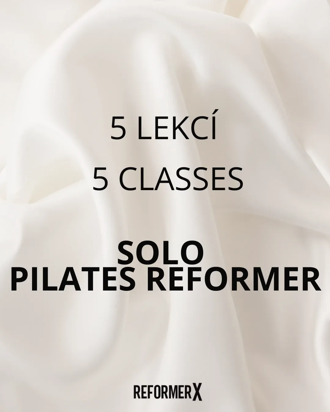 5 Solo Pilates Reformer sessions