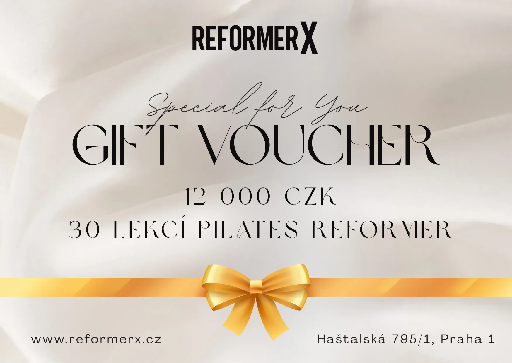 Gift voucher for 30 Pilates Reformer classes