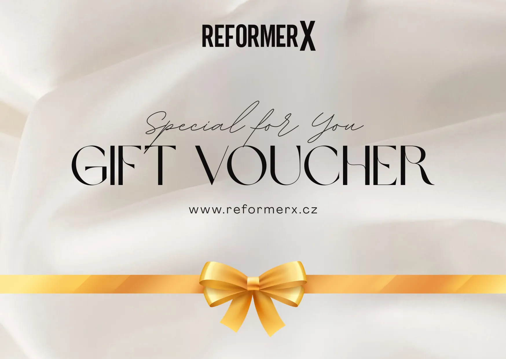 Gift voucher for any amount