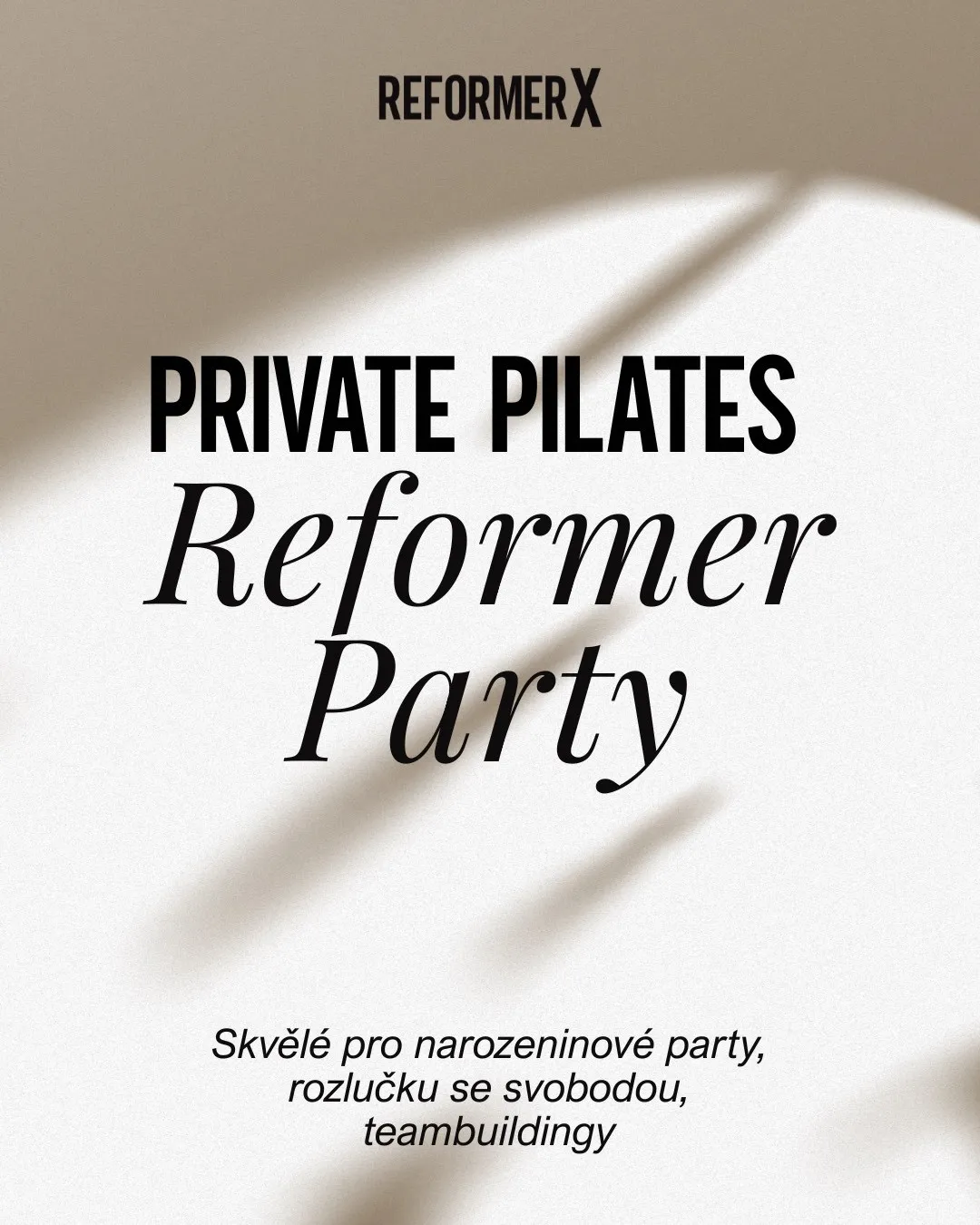 Private Reformer Pilates party at ReformerX